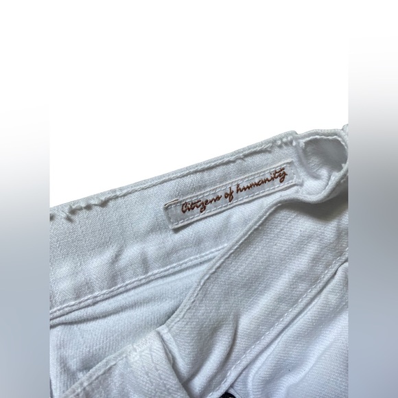 Citizens of Humanity | Size 24/XS white cropped Kelly jean - Picture 7 of 14